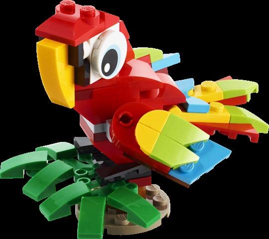 LEGO 30581 - Tropical Parrot, 6 years min, 99 max